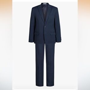 NWT Calvin Klein Formal Suit Set, Single Breasted Jacket & Straight Leg Pants